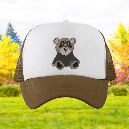 Brown Oz Bear Trucker Hat